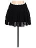 Assorted Brands 100% Cotton Solid Black Casual Skirt Size L - photo 1