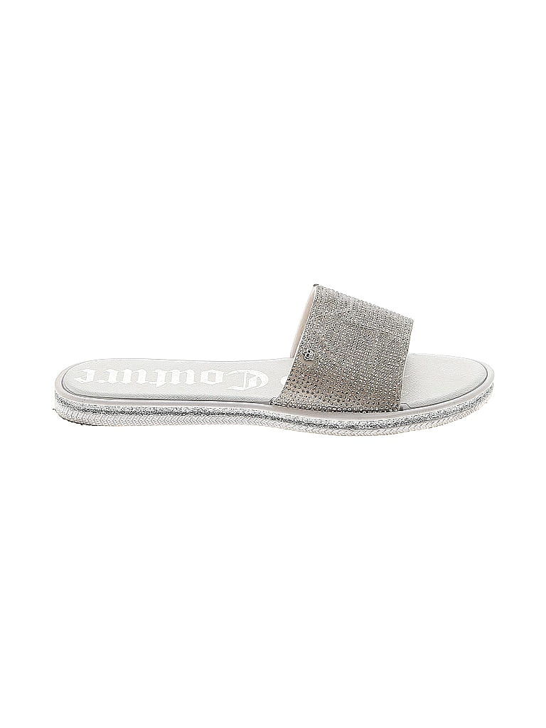 Juicy Couture Silver Sandals Size 10 - 71% off | ThredUp