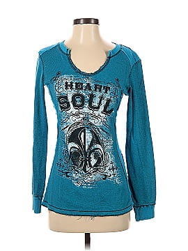 Rock & Roll Cowgirl Long Sleeve T-Shirt (view 1)