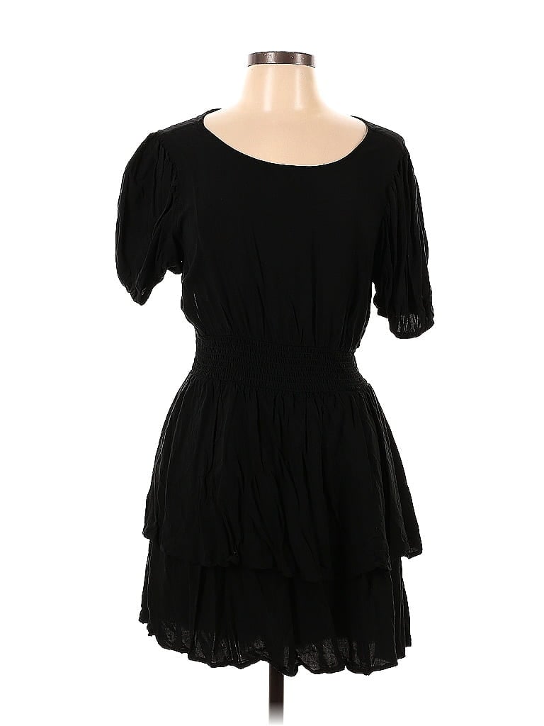 Pre-owned Wild Fable Casual Dress In Black