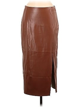 T Tahari Faux Leather Skirt (view 1)