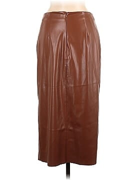 T Tahari Faux Leather Skirt (view 2)