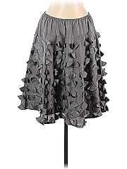 Garnet Hill Silk Skirt
