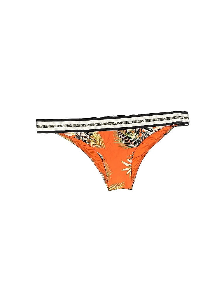 Seafolly Print Orange Swimsuit Bottoms Size 14 - photo 1