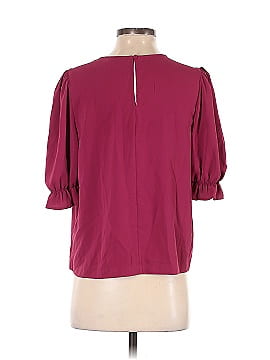 Marled by Reunited Short Sleeve Blouse (view 2)
