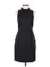 J.Crew Solid Black Casual Dress Size 6 - photo 1