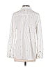 Marine Layer 100% Polyester Stripes Polka Dots Ivory Long Sleeve Blouse Size XS - photo 2