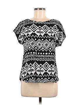 Double Take Short Sleeve Blouse (view 1)