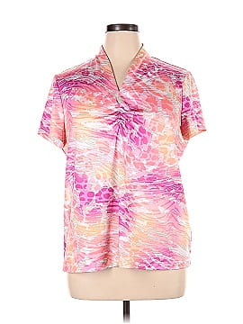 Zenergy by Chico's Short Sleeve Blouse (view 1)