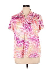 Zenergy By Chico's Short Sleeve Blouse
