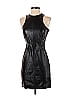 Muubaa 100% Leather Black Casual Dress Size 4 - photo 1