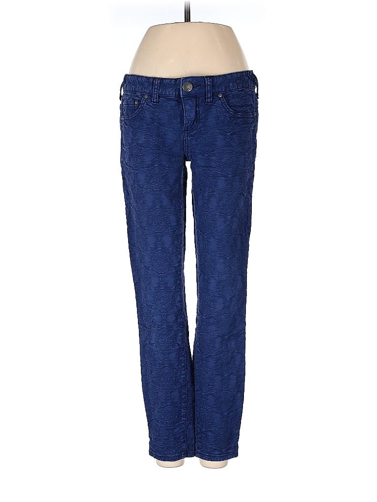Pre-owned Free People Jeans In Blue