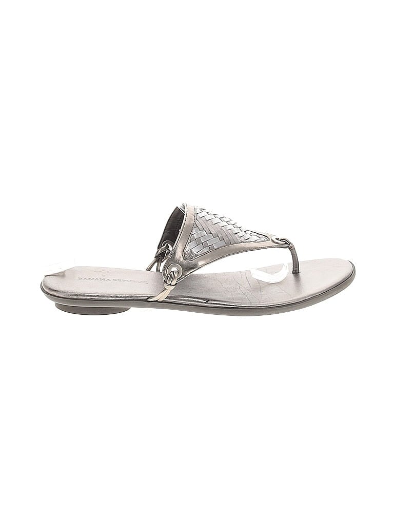 Banana Republic Silver Sandals Size 7 - photo 1