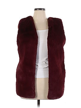 Liz Claiborne Faux Fur Vest (view 1)