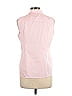 Talbots 100% Cotton Pink Sleeveless Button-Down Shirt Size 12 (Petite) - photo 2
