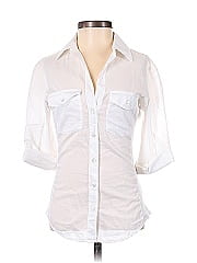 James Perse 3/4 Sleeve Button Down Shirt