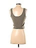 Abercrombie & Fitch Tan Sleeveless Henley Size S - photo 2