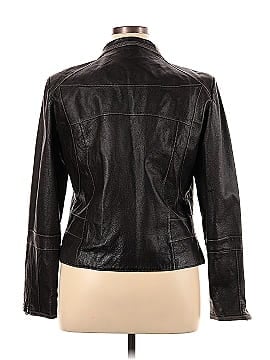 a.n.a. A New Approach Leather Jacket (view 2)
