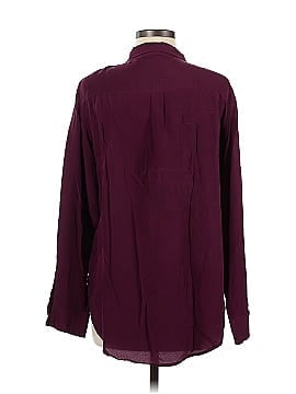 TWO by Vince Camuto Long Sleeve Silk Top (view 2)