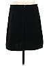 Ann Taylor LOFT Solid Black Casual Skirt Size M - photo 2