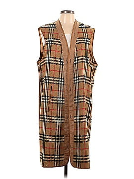 Burberry Vintage Wool Nova Check Coat Liner (view 1)