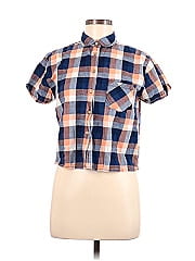 Pull&Bear Short Sleeve Button Down Shirt