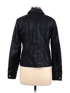 Baccini Faux Leather Jacket (view 2)