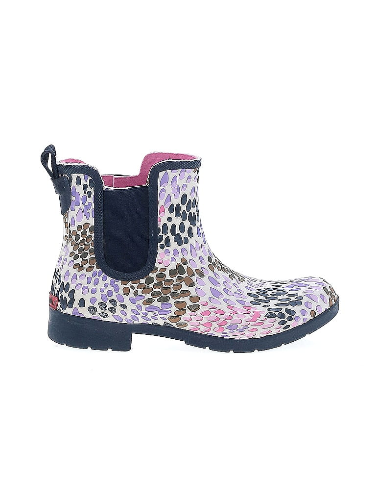 Chooka Animal Print Purple Rain Boots Size 8 - photo 1