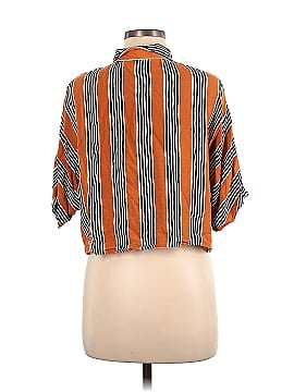 Polly & Esther Short Sleeve Button-Down Shirt (view 2)