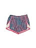 Under Armour 100% Polyester Chevron-herringbone Hearts Stars Graphic Stripes Tropical Color Block Chevron Pink Athletic Shorts Size S (Youth) - photo 1