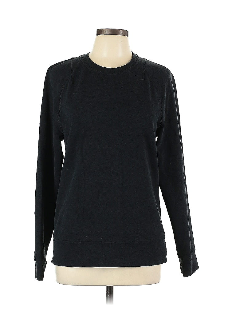 Lululemon Athletica Black Sweatshirt Size 12 - photo 1