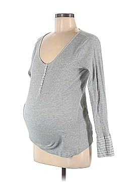 Oh Baby By Motherhood Long Sleeve Henley (view 1)