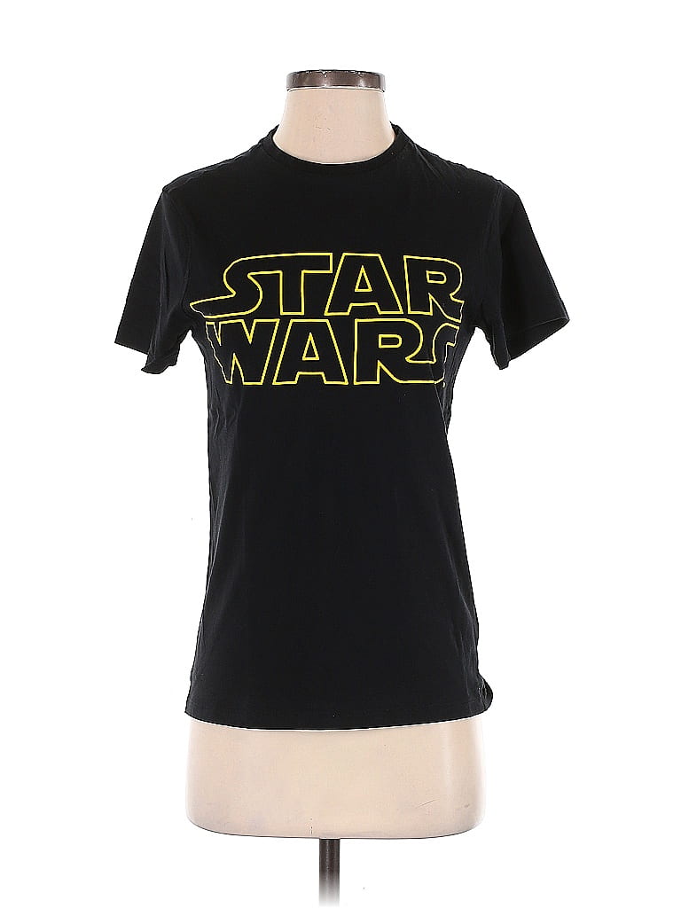 Star Wars 100% Cotton Black Short Sleeve T-Shirt Size XS - photo 1