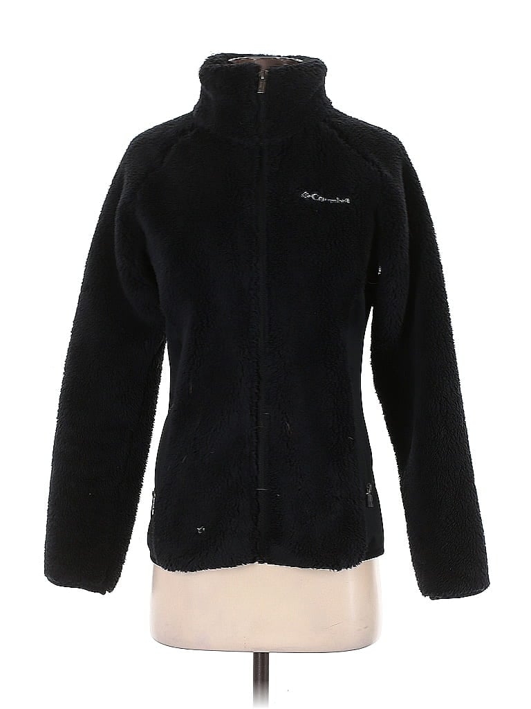 Columbia 100% Polyester Black Fleece Size S - photo 1
