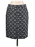 Ann Taylor Factory Jacquard Graphic Gray Casual Skirt Size 16 - photo 2