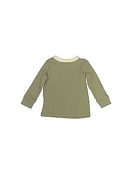 QUINCY MAE Long Sleeve Henley (view 2)