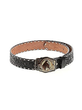 Silver Canyon Leather Belt (view 1)