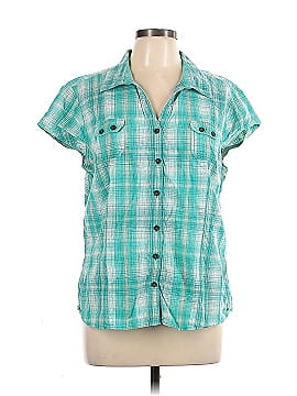 Christopher & Banks Short Sleeve Button-Down Shirt (view 1)