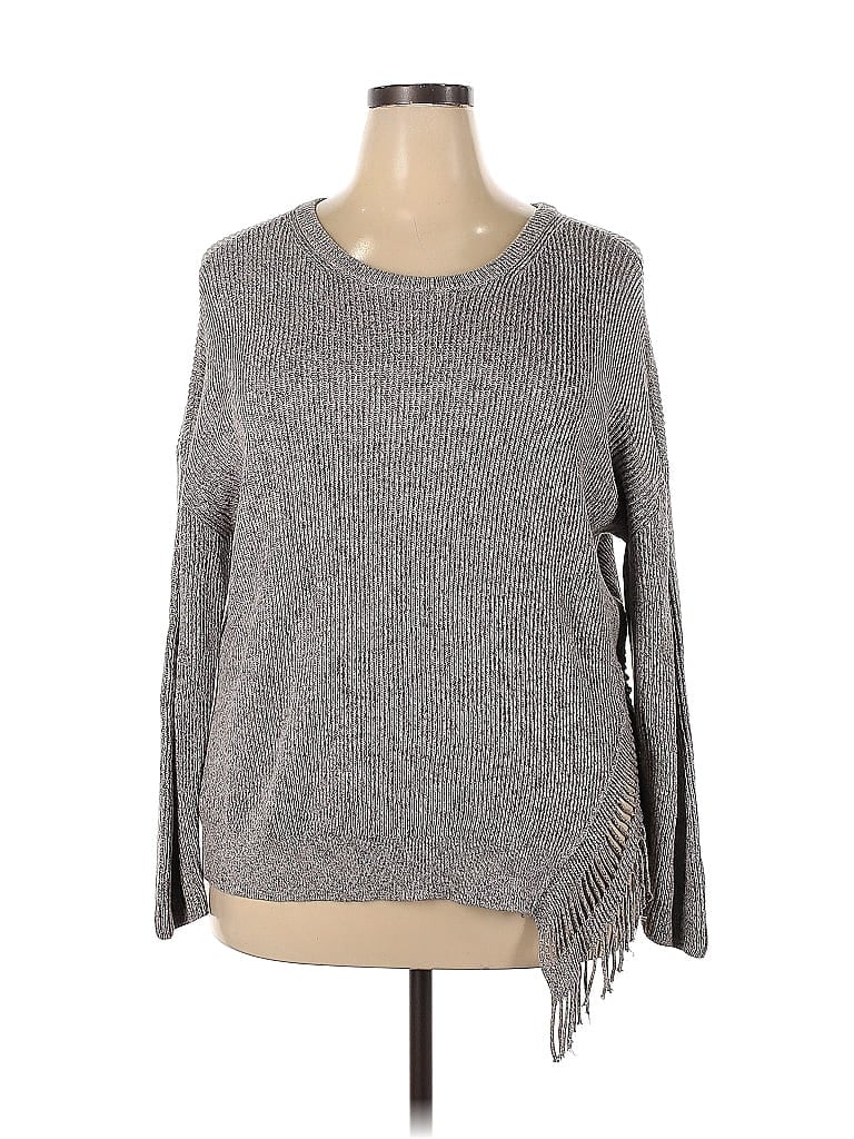 Nic + Zoe Gray Pullover Sweater Size XXL - photo 1