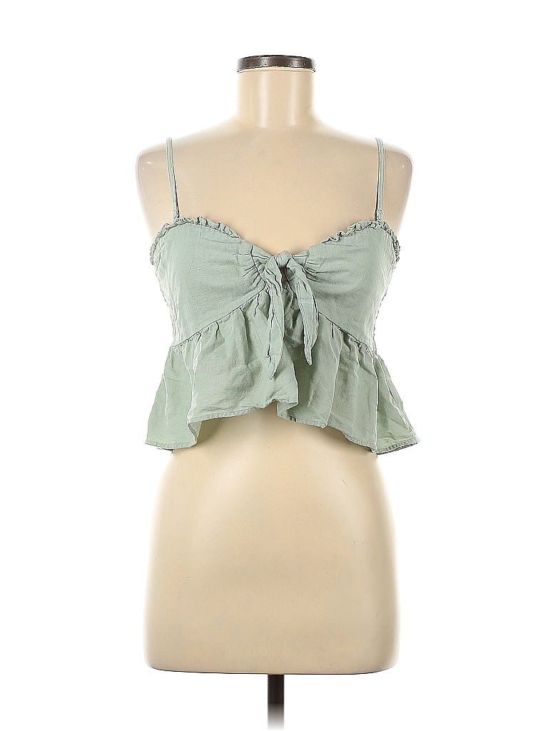 American Eagle Outfitters Green Sleeveless Blouse Size M - photo 1