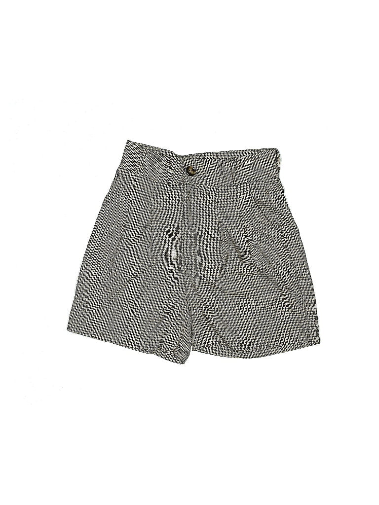 Cider Houndstooth Tortoise Checkered-gingham Grid Plaid Tweed Chevron-herringbone Stripes Polka Dots Chevron Gray Shorts Size S - photo 1