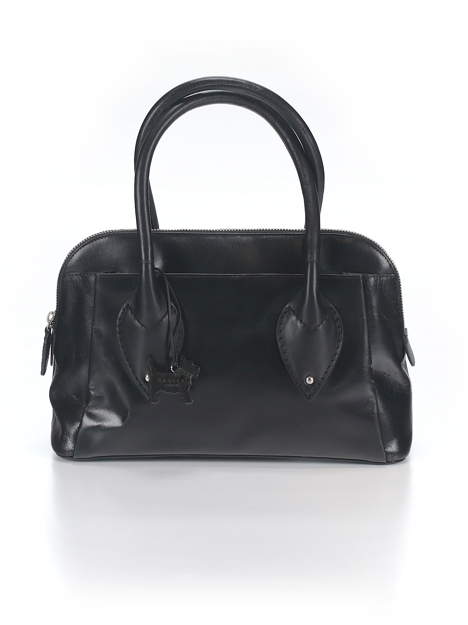 Radley London 100% Leather Solid Black Leather Shoulder Bag One Size ...