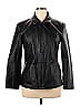 Worthington 100% Leather Black Leather Jacket Size L - photo 1