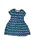 Hanna Andersson Hearts Blue Dress Size 8 - photo 1