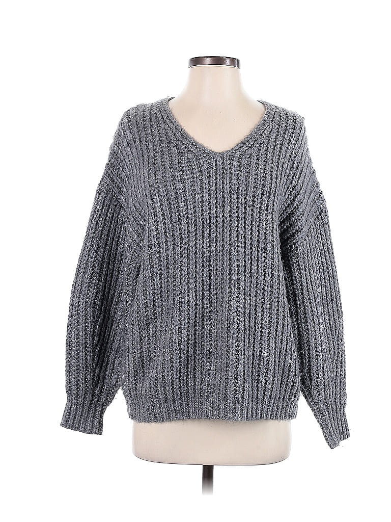 Rebecca Minkoff Gray Pullover Sweater Size S - photo 1