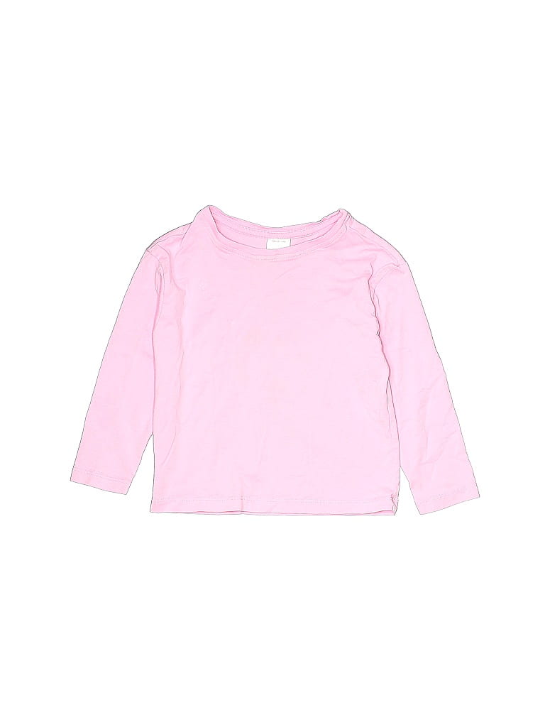 Hanna Andersson 100% Pima Cotton Pink Long Sleeve T-Shirt Size 4 - photo 1