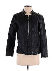Christopher & Banks Faux Leather Jacket