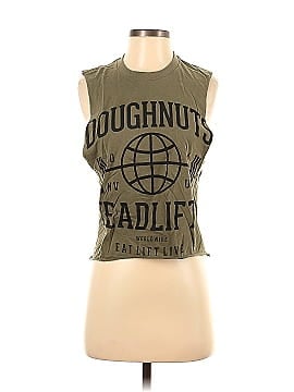Doughnuts & Deadlifts Sleeveless T-Shirt (view 1)