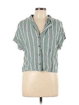 Primark Short Sleeve Button-Down Shirt (view 1)
