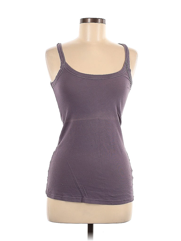 C&C California 100% Cotton Purple Sleeveless T-Shirt Size M - photo 1
